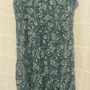 As U Wish Green Floral Dress